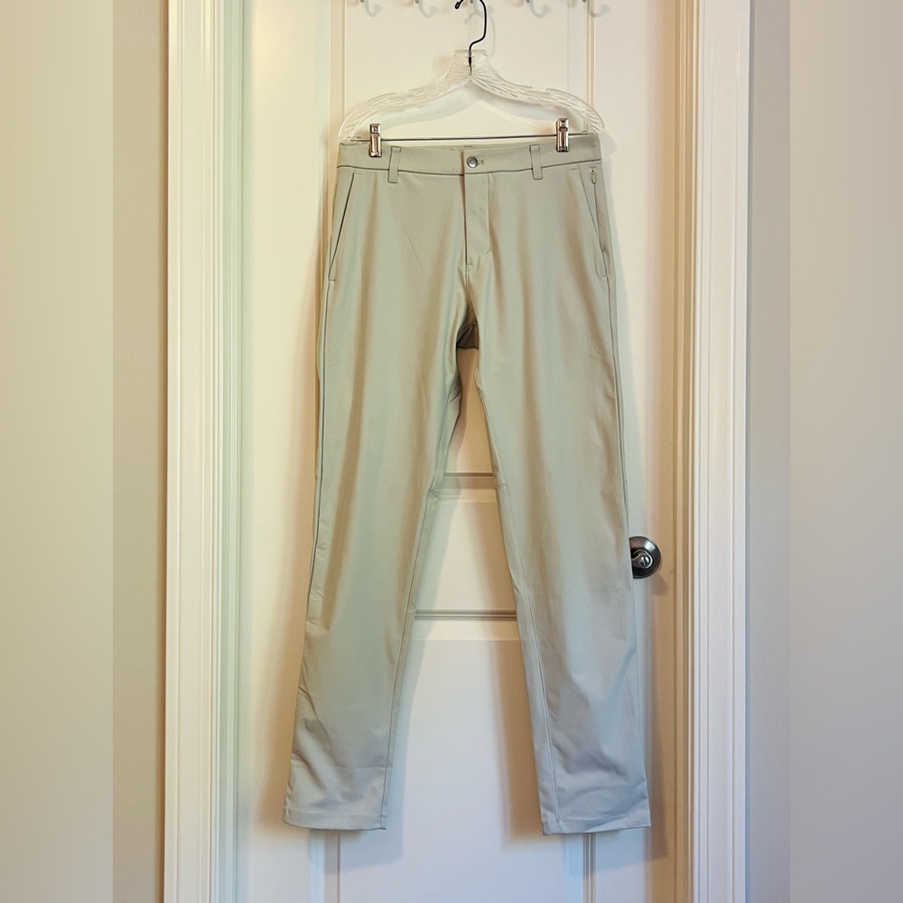NWT Lululemon Commission Pant Classic Sz 32Wx34L SLVT